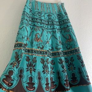 Anthropologie Basil & Maude Skirt 4